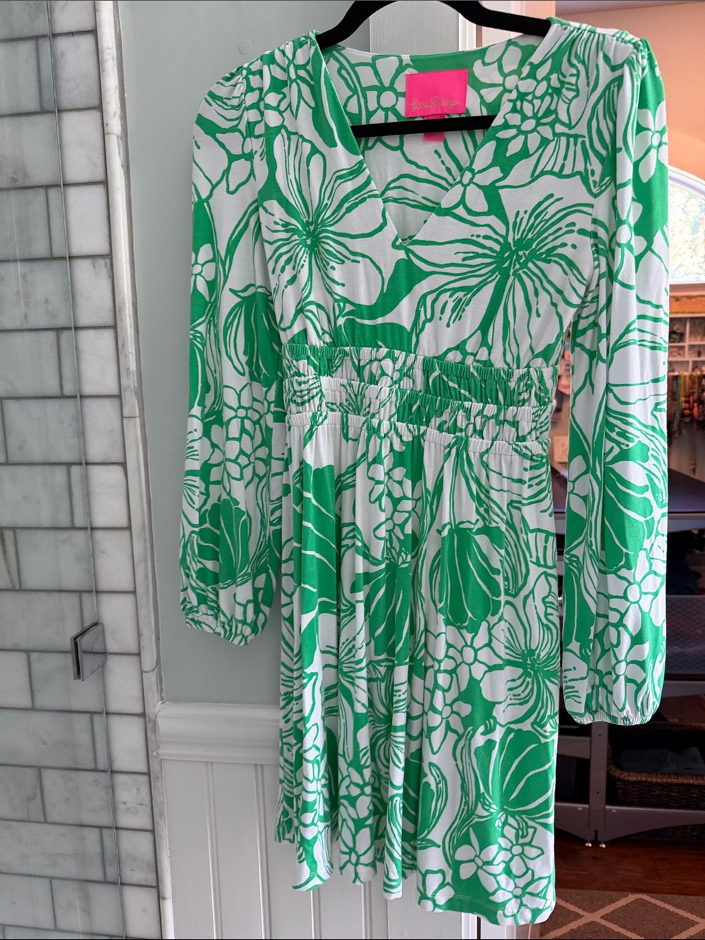 Lilly Pulitzer long sleeve mini dress XXS